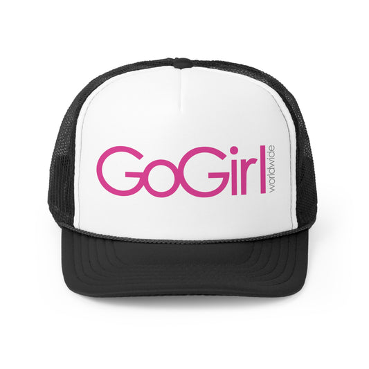GoGirl Black Trucker Hat