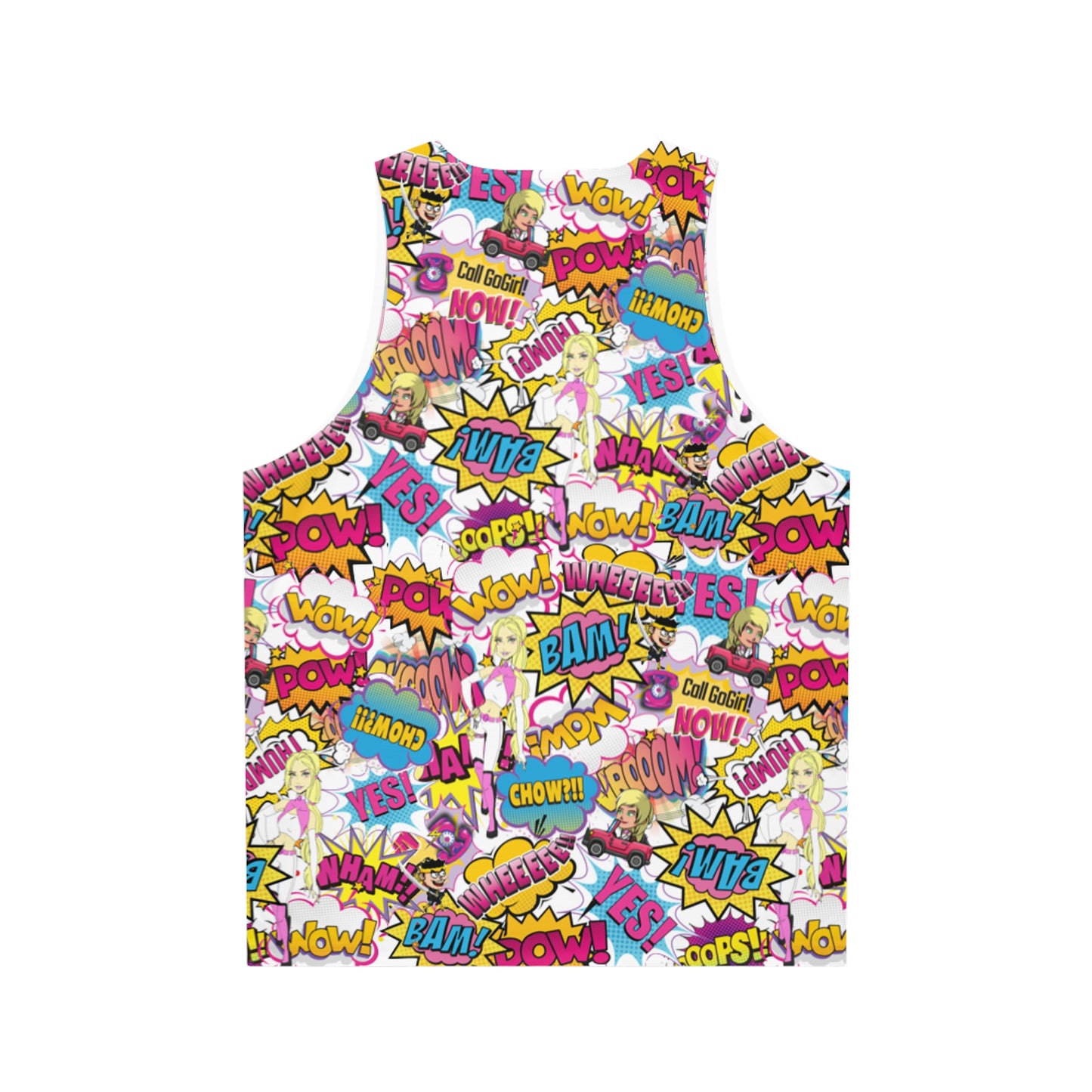 GoGirl Neenja Comic Unisex Tank Top (AOP)