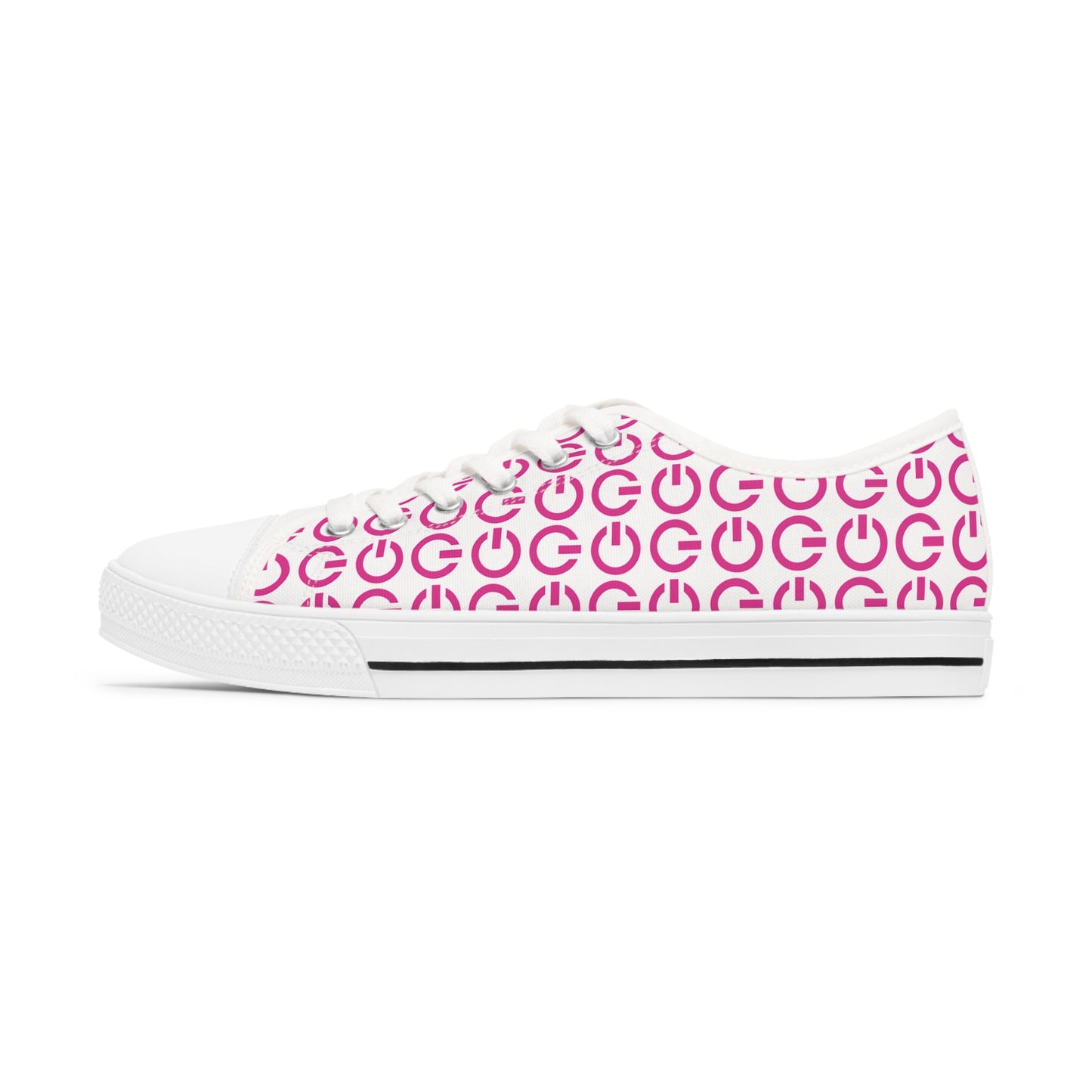 GoGirl Low Top Sneakers with G Power Logos