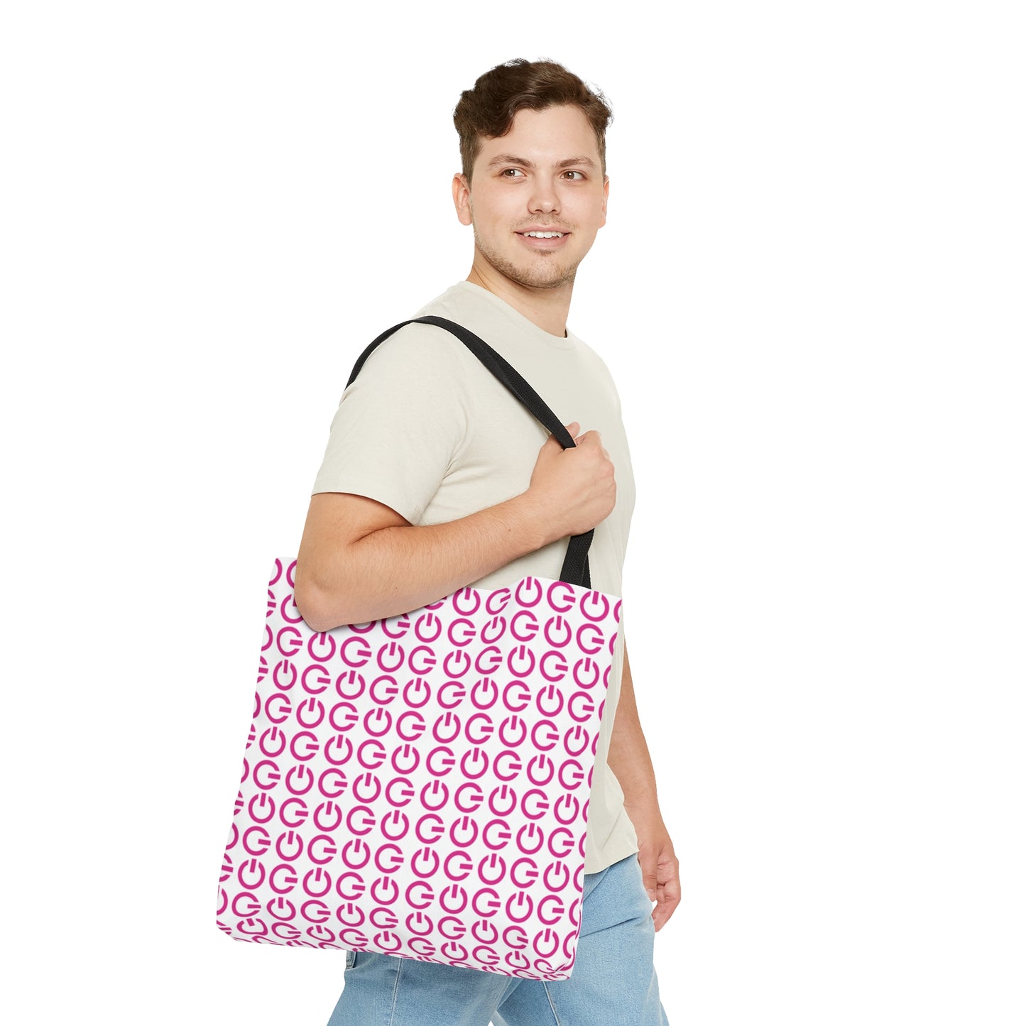 GoGirl Tote Bag - G Power Logo Design