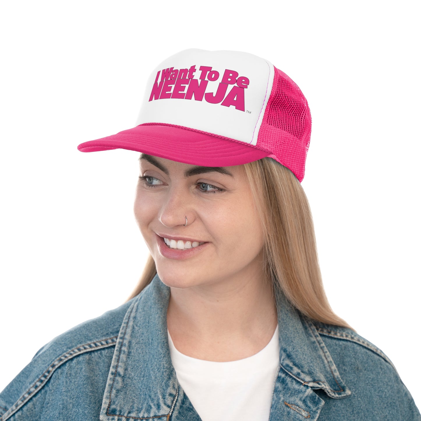 I Want To Be Neenja Trucker Cap