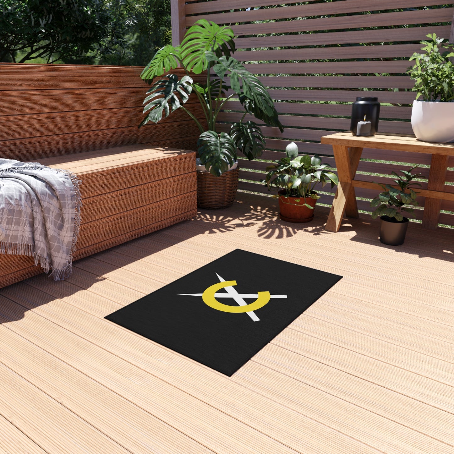 Chow Logo Outdoor Rug