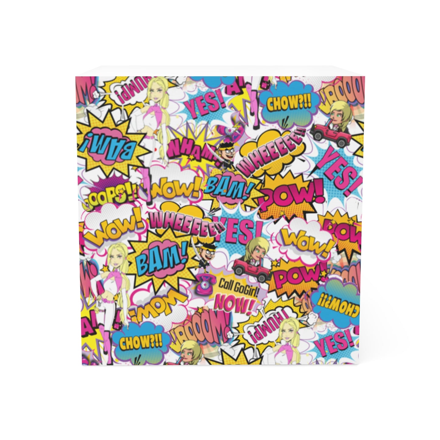 GoGirl Neenja Comic Note Cube