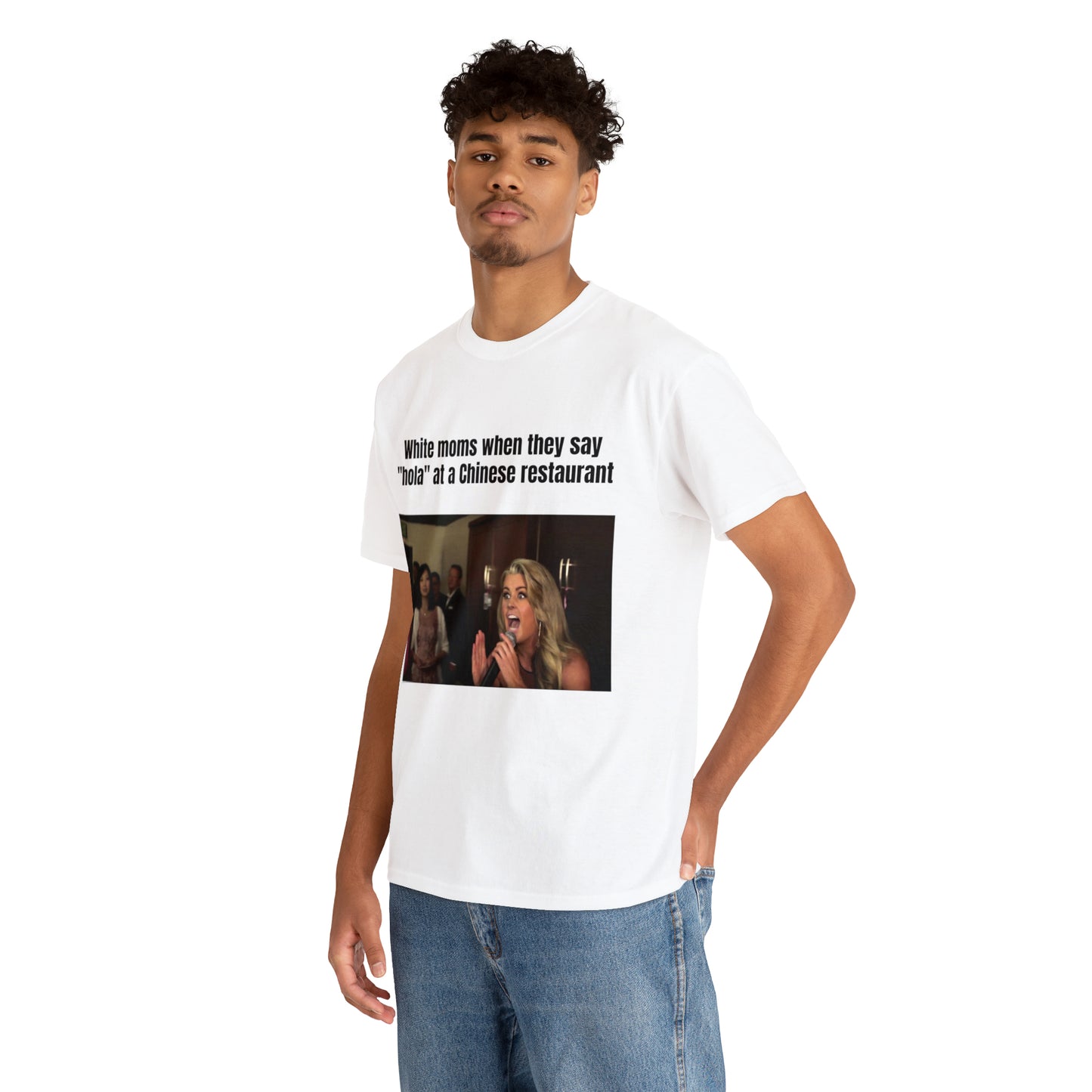GoGirl White Mom at a Chinese Restaurant Tee