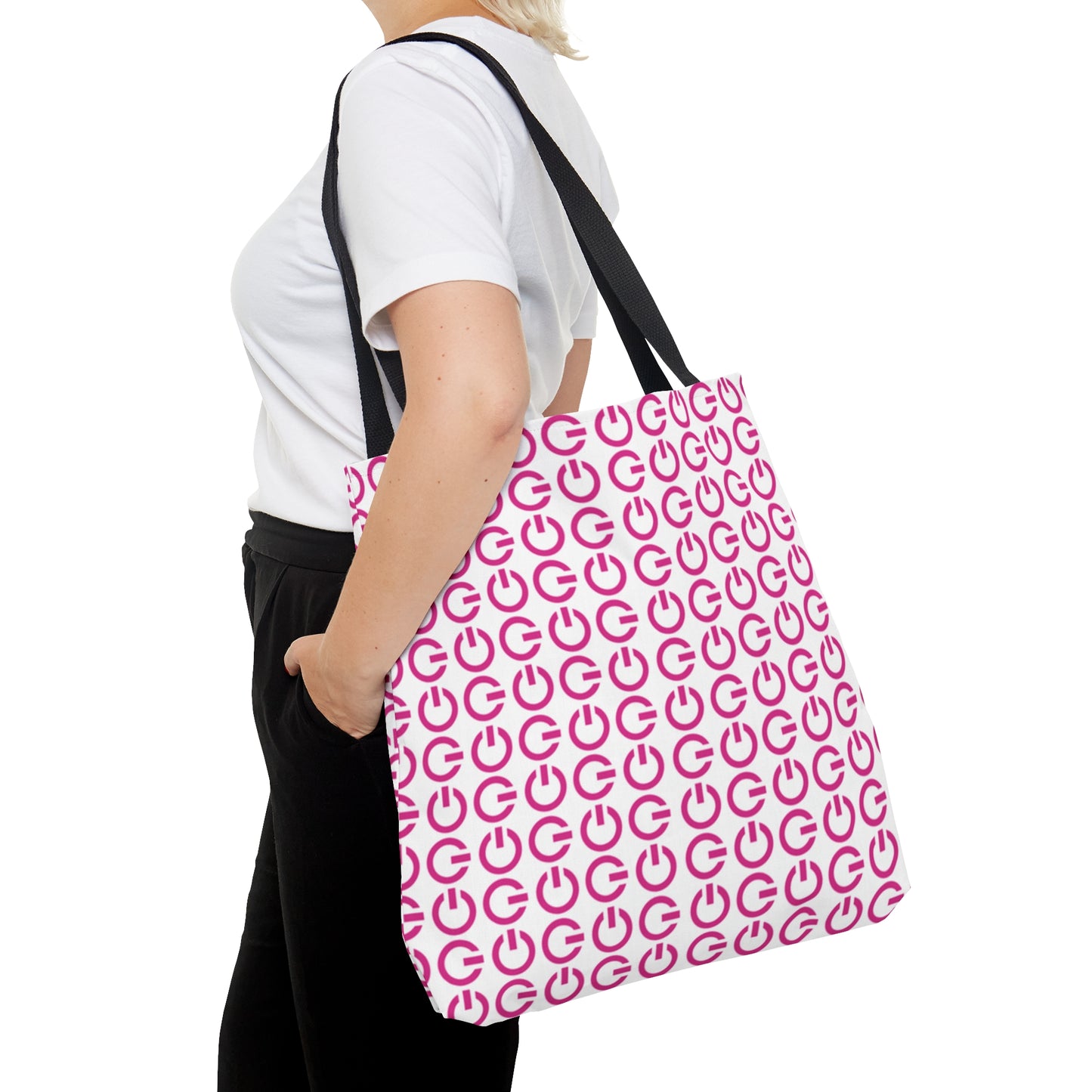 GoGirl Tote Bag - G Power Logo Design