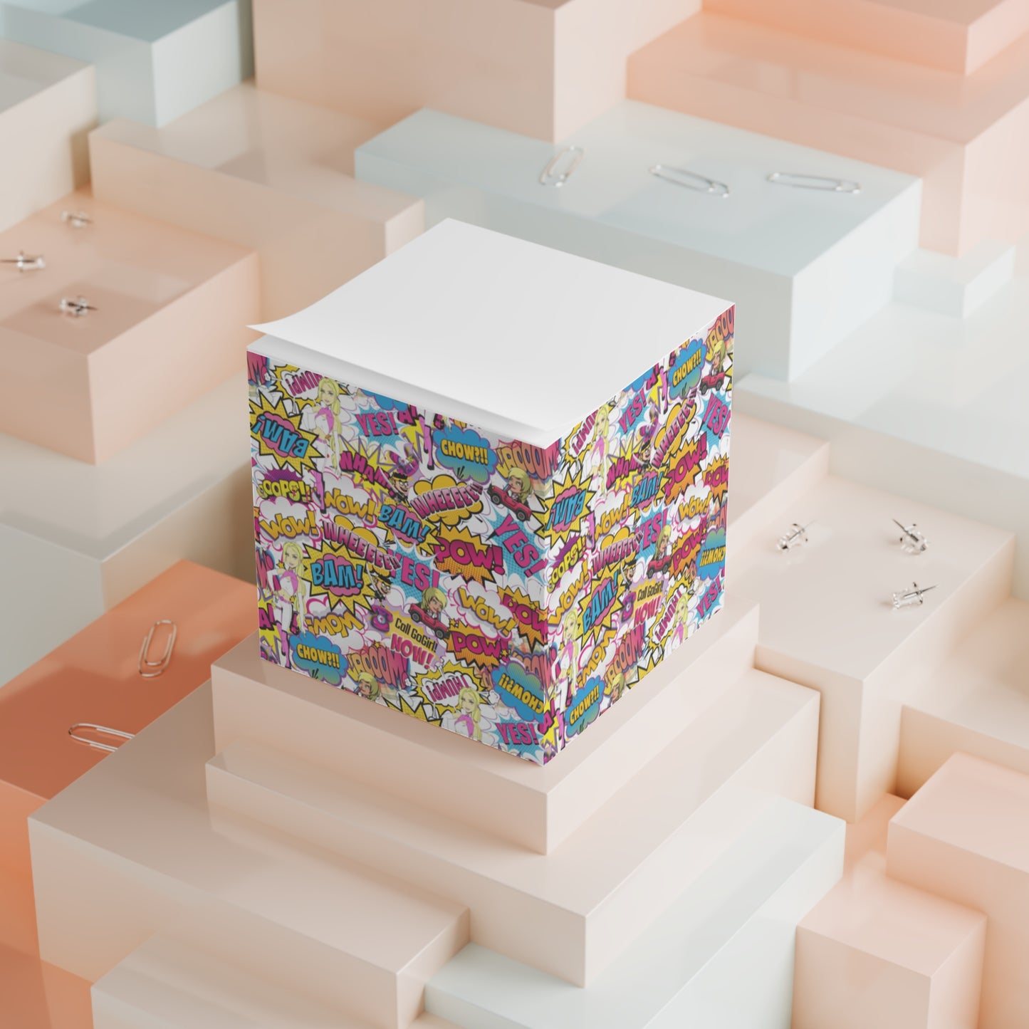 GoGirl Neenja Comic Note Cube