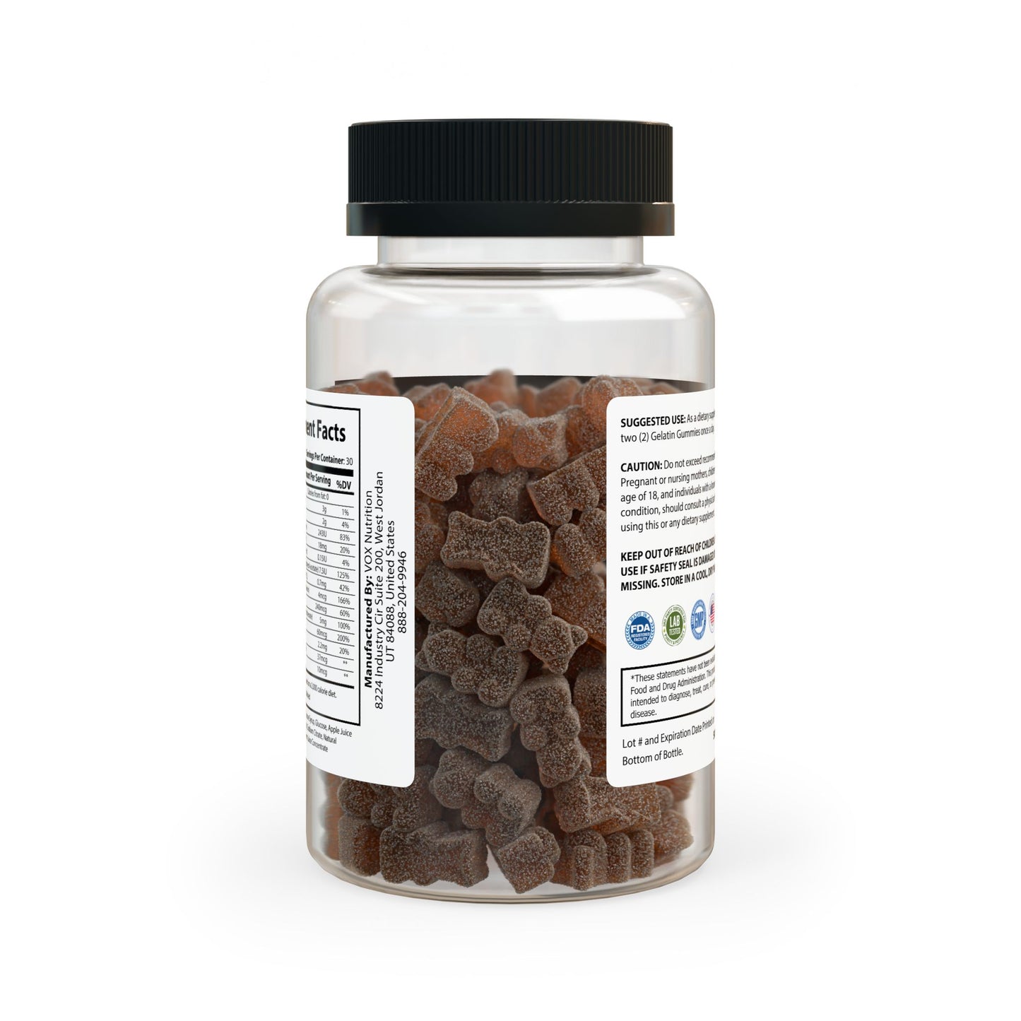 NEENJA FUEL Multivitamin Gummies for Adults (60 Gummies)
