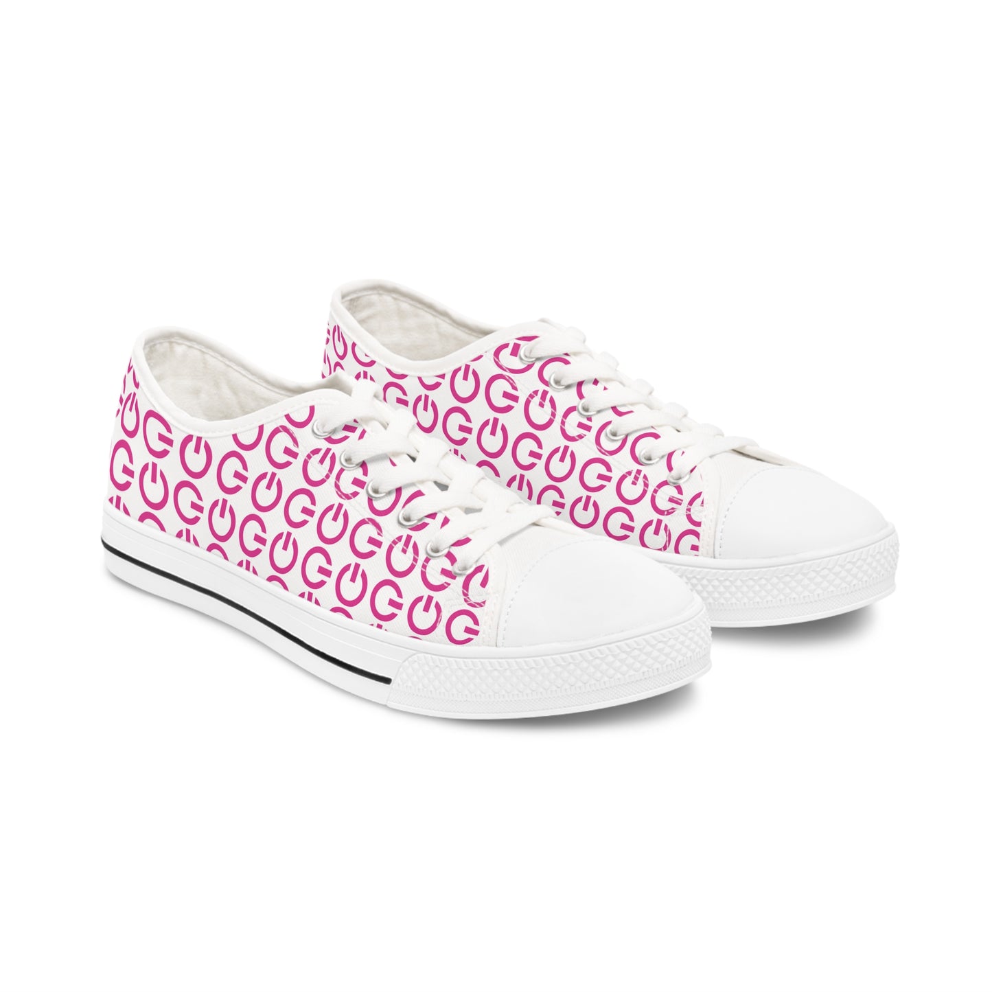 GoGirl Low Top Sneakers with G Power Logos
