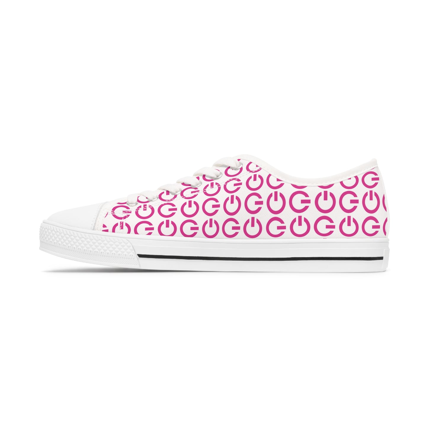 GoGirl Low Top Sneakers with G Power Logos