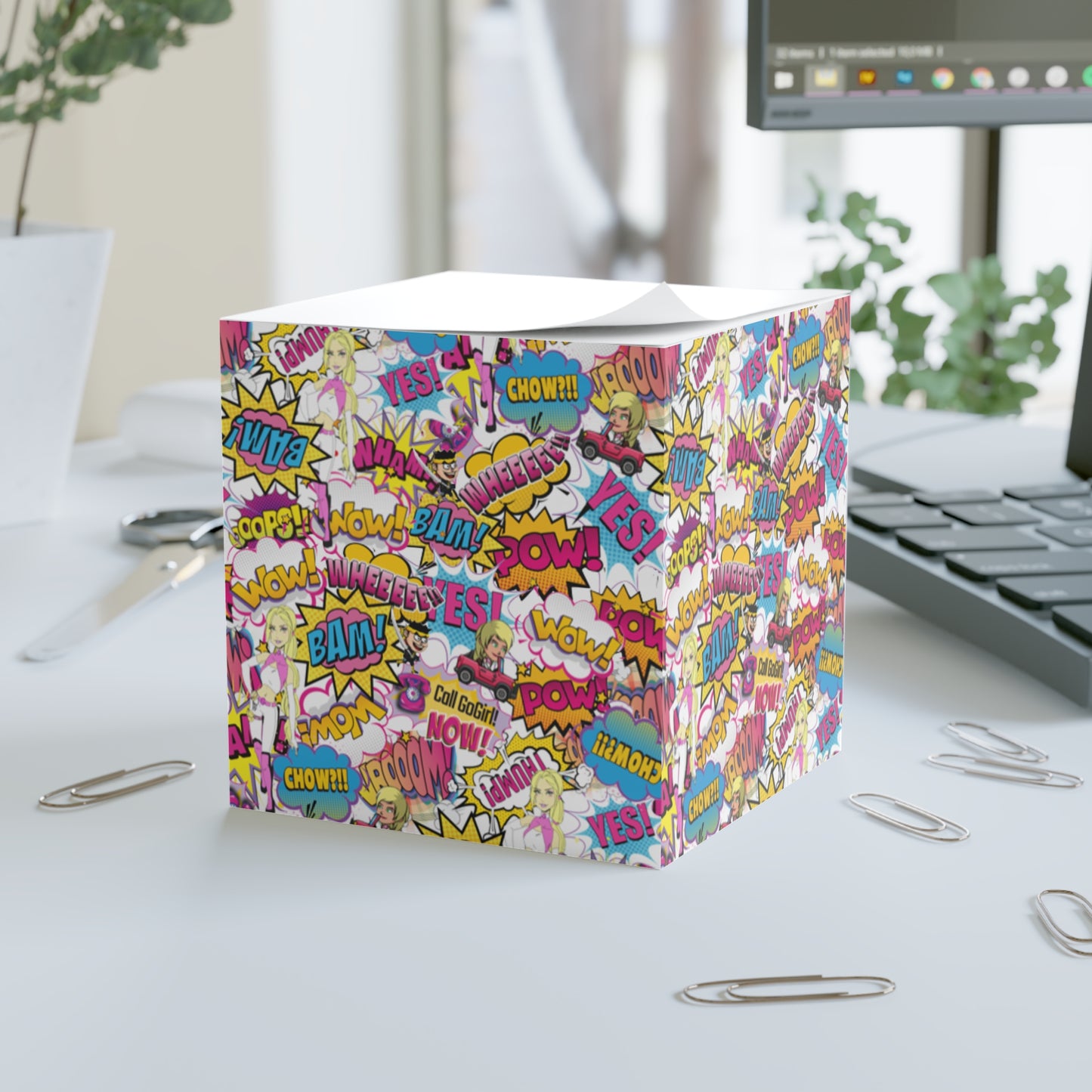 GoGirl Neenja Comic Note Cube