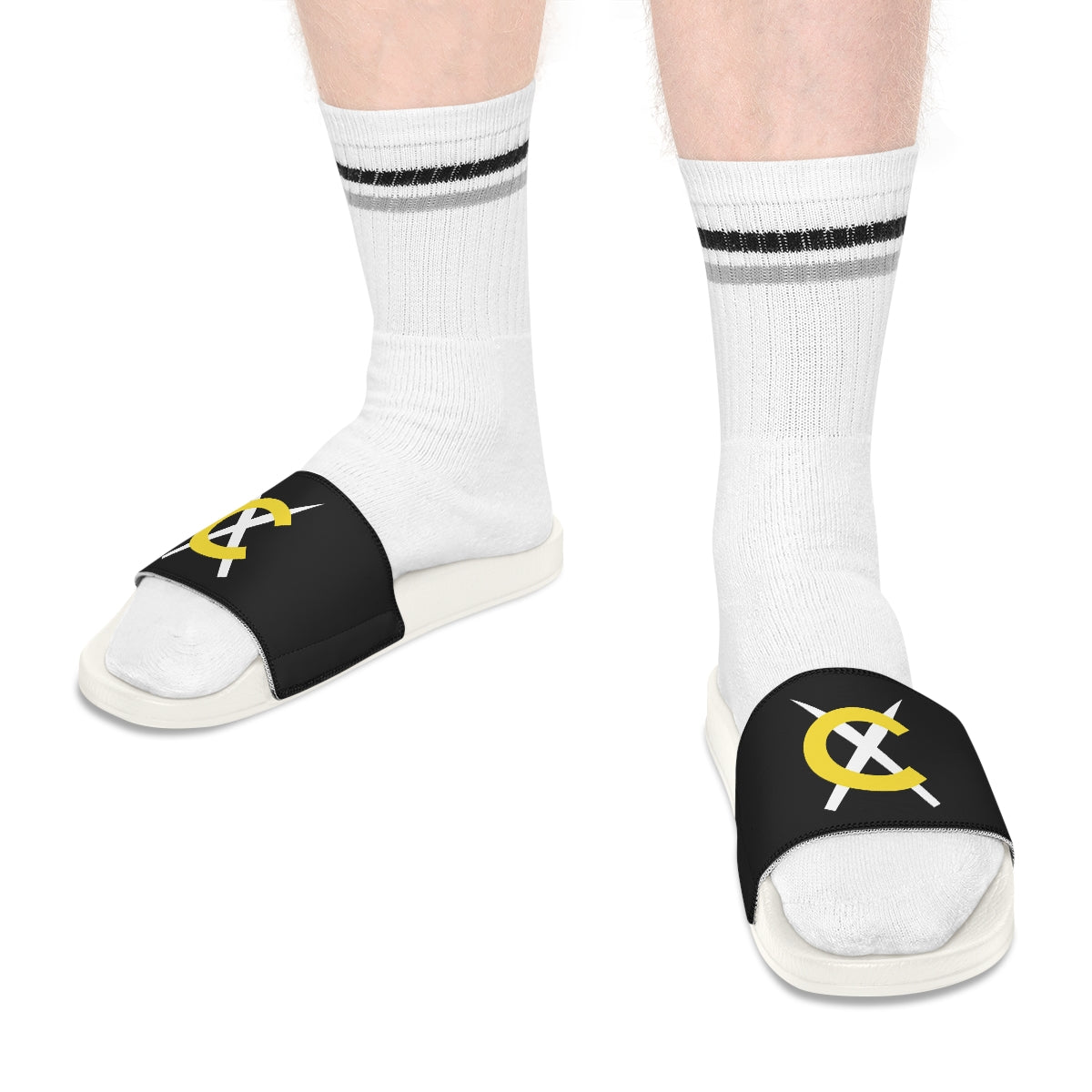 Chow Logo Men's Slide Sandals