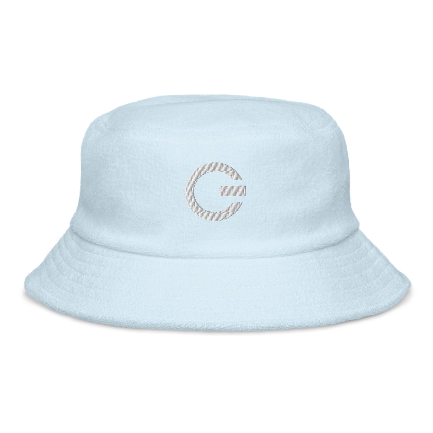 GoGirl unstructured terry cloth bucket hat