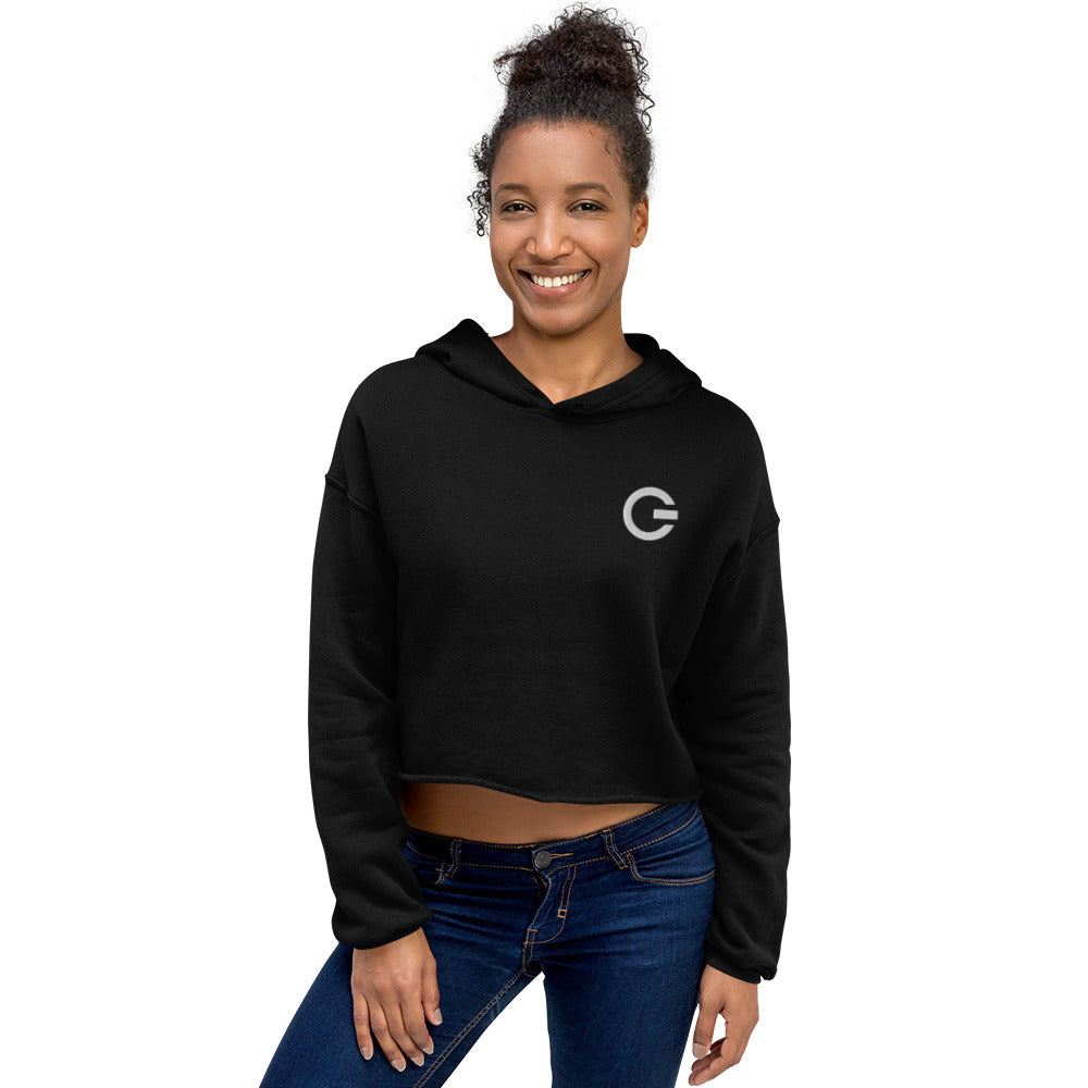 GoGirl Logo Crop Hoodie
