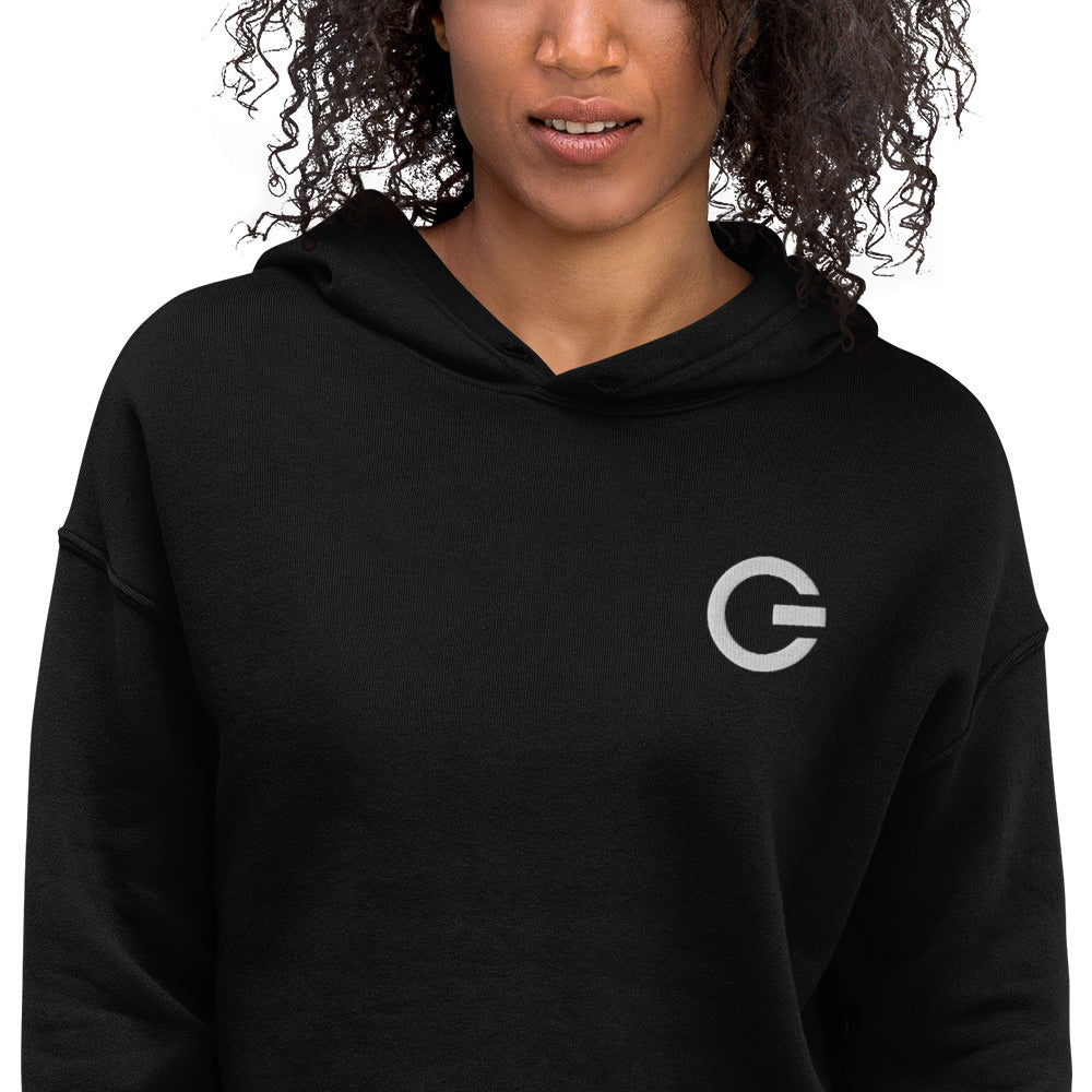 GoGirl Logo Crop Hoodie