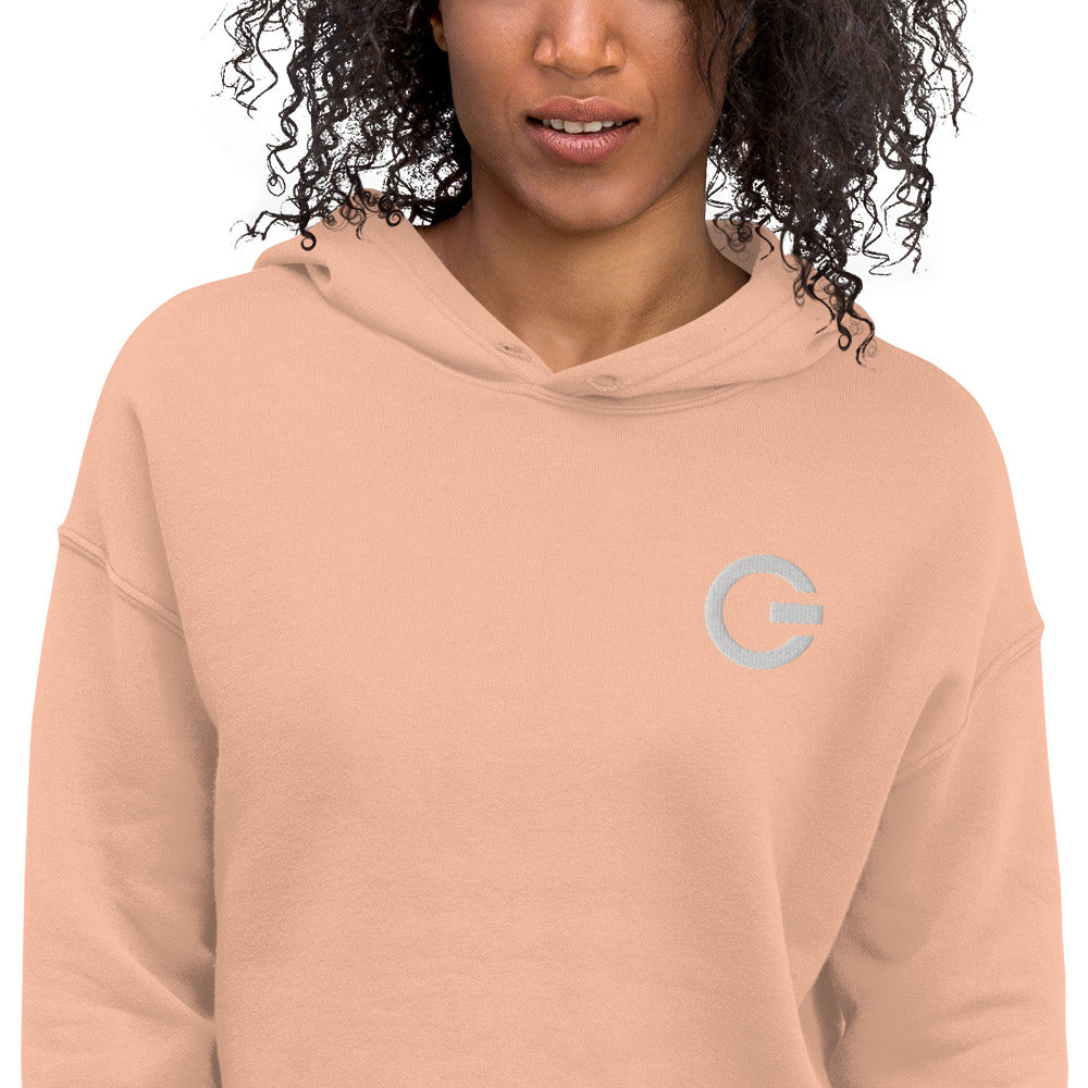 GoGirl Logo Crop Hoodie
