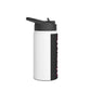 Ninja Fuel Stainless Steel Water Bottle – Bold Vertical Logo, Insulated Sports Bottle