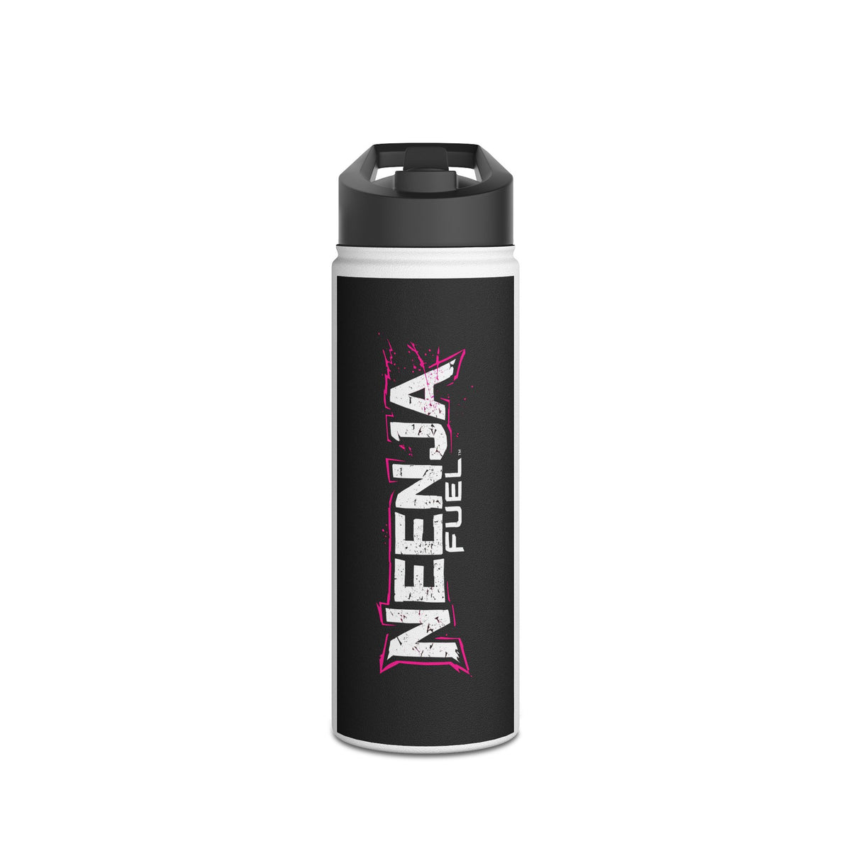 Ninja Fuel Stainless Steel Water Bottle – Bold Vertical Logo, Insulated Sports Bottle