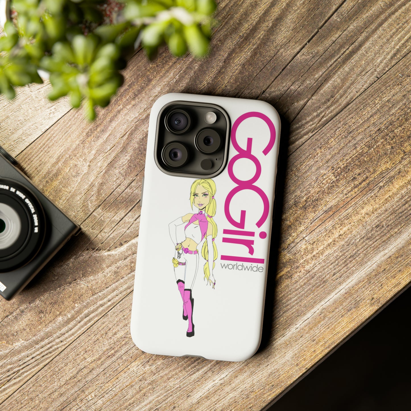 GoGirl Phone Cases with Superhero Avatar