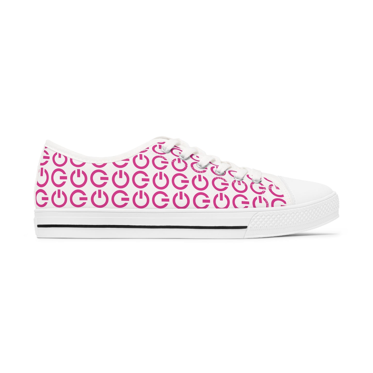 GoGirl Low Top Sneakers with G Power Logos