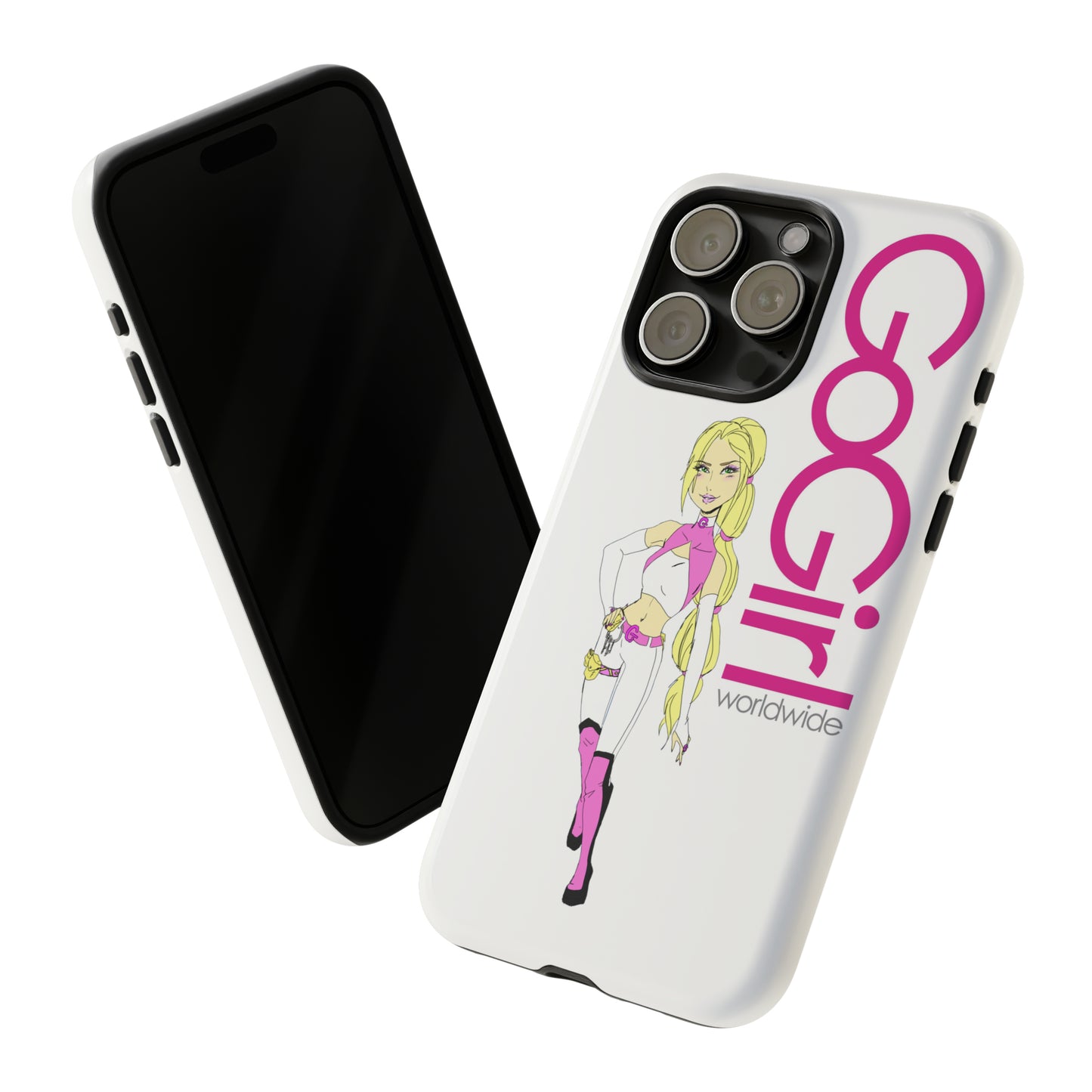 GoGirl Phone Cases with Superhero Avatar