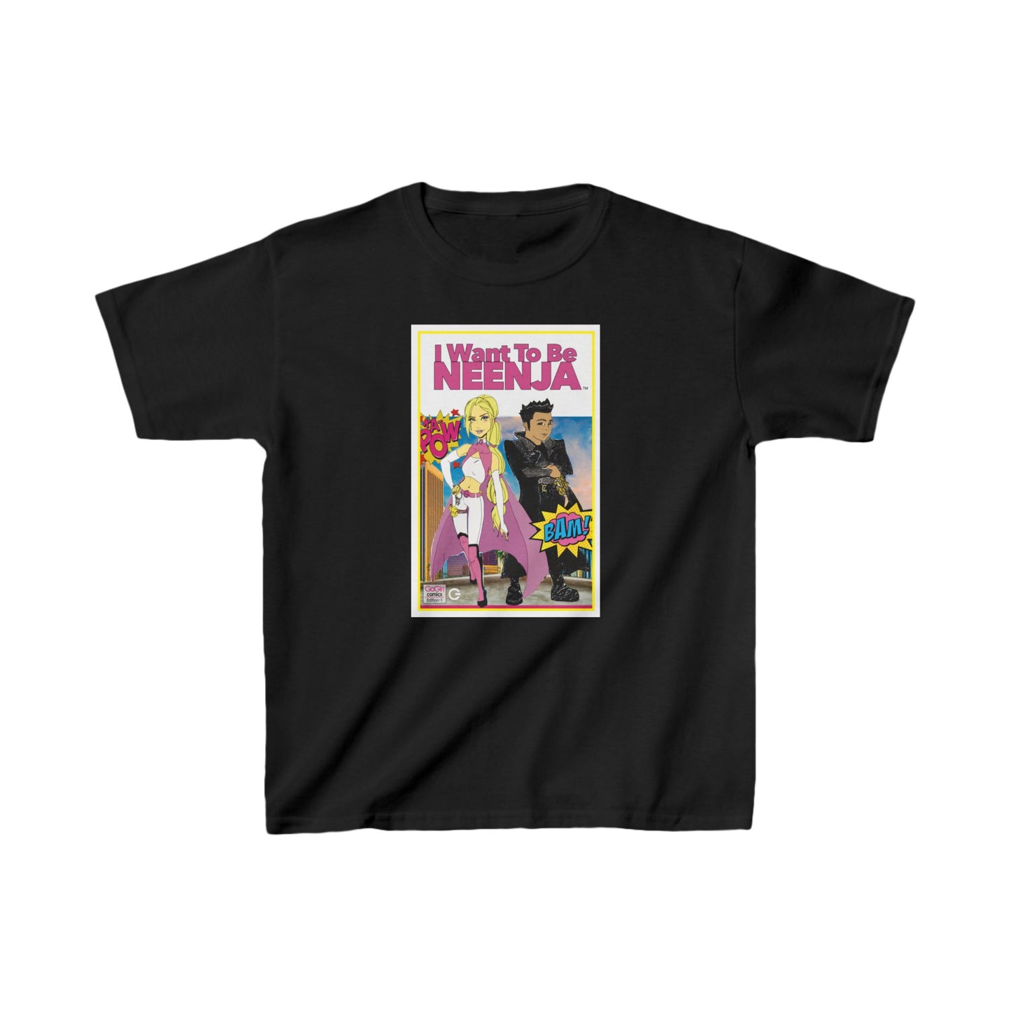 I Want To Be Neenja Kids Heavy Cotton™ Tee