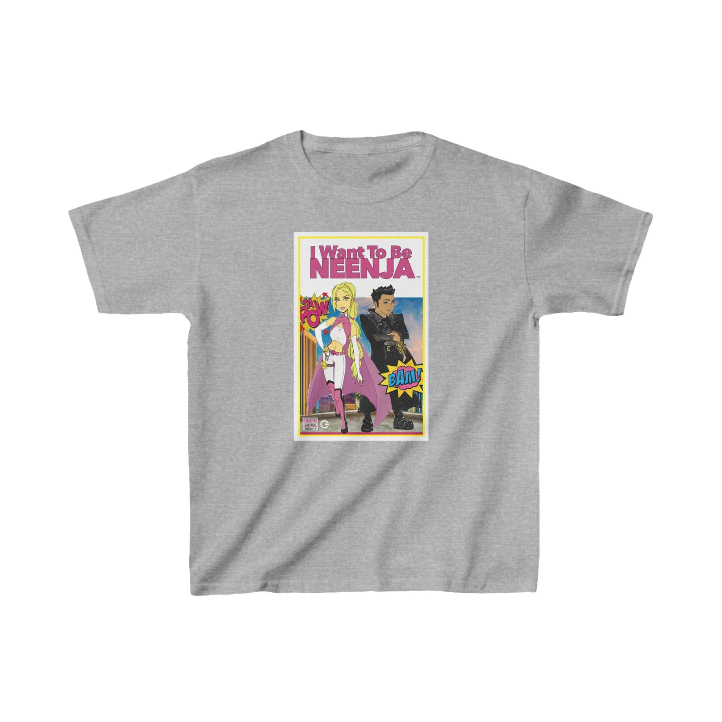 I Want To Be Neenja Kids Heavy Cotton™ Tee