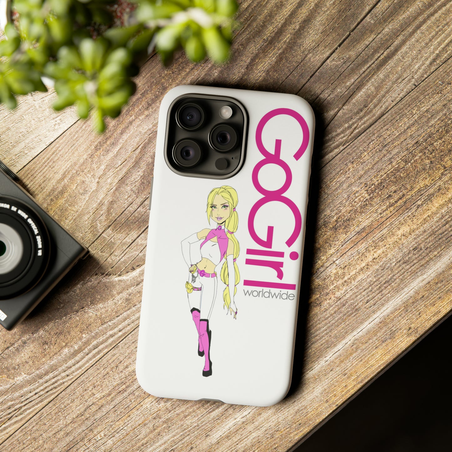 GoGirl Phone Cases with Superhero Avatar