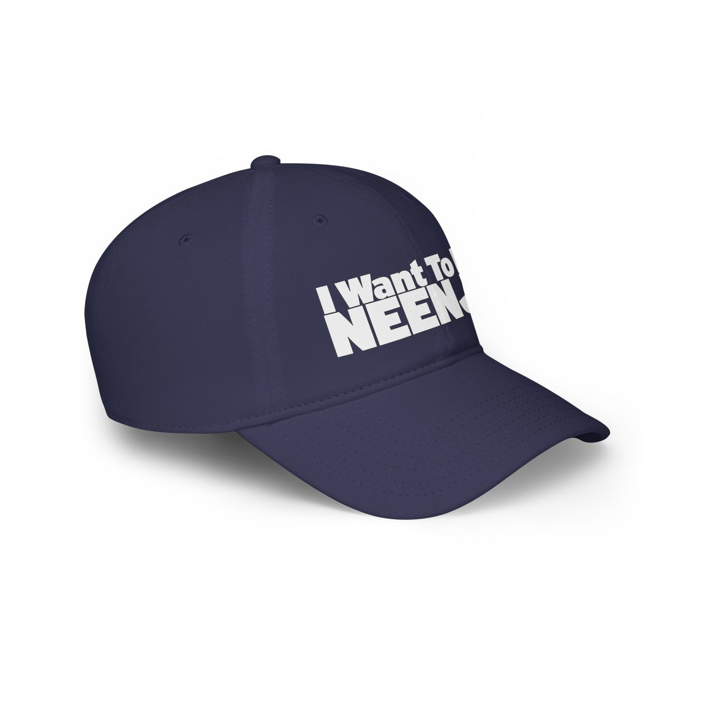 I Want To Be Neenja Low Profile Baseball Cap