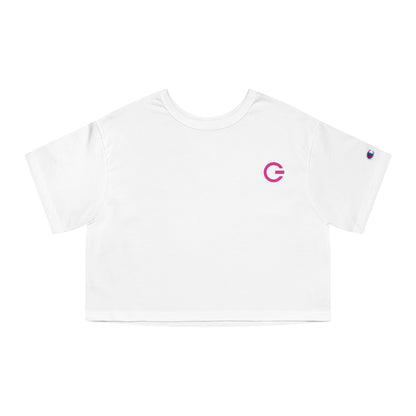 Team GoGirl Champion Women's Heritage Cropped T-Shirt