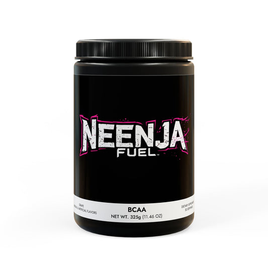 NEENJA FUEL BCAA Supplement, Grape (325g, 11.46oz, 50 servings)
