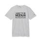 I Want To Be Neenja Adidas Unisex Sport T-shirt