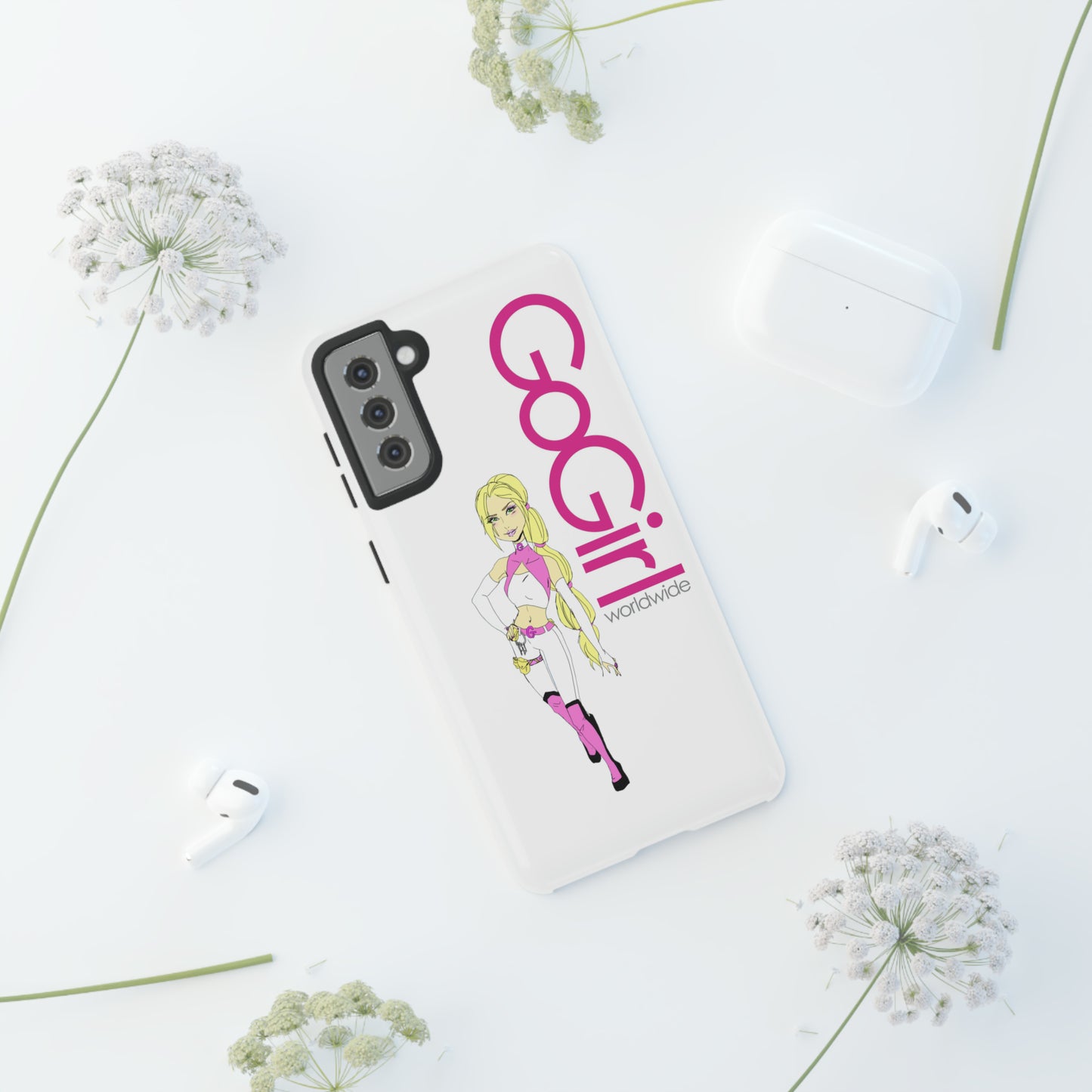 GoGirl Phone Cases with Superhero Avatar