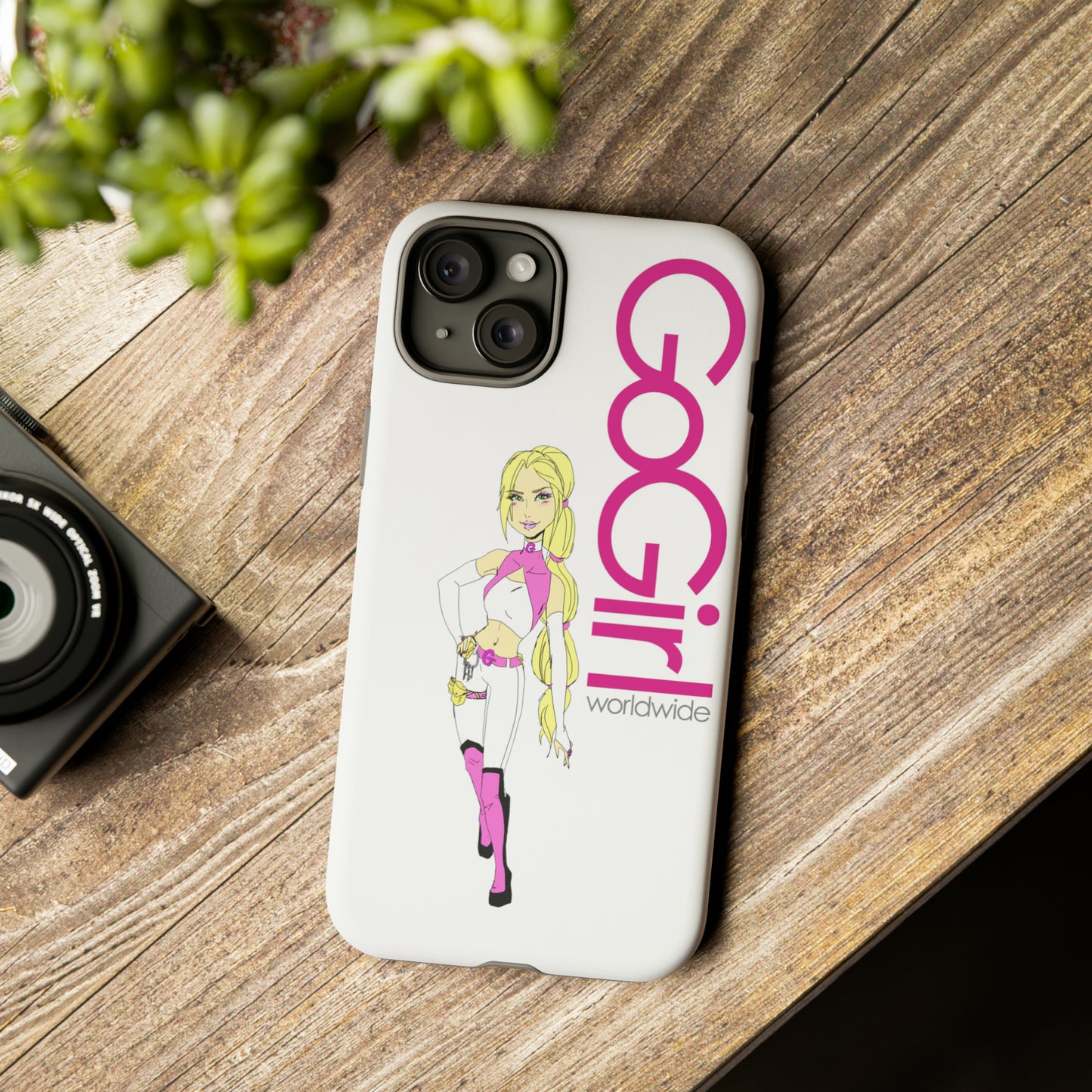 GoGirl Phone Cases with Superhero Avatar