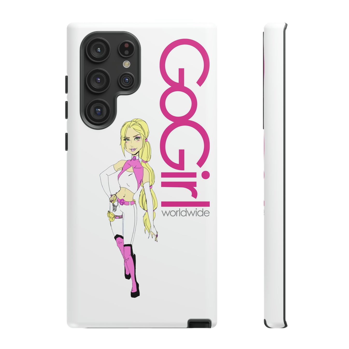 GoGirl Phone Cases with Superhero Avatar