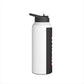 Ninja Fuel Stainless Steel Water Bottle – Bold Vertical Logo, Insulated Sports Bottle