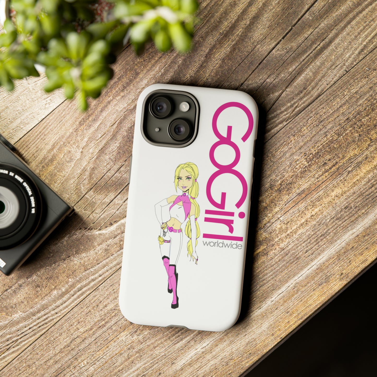 GoGirl Phone Cases with Superhero Avatar