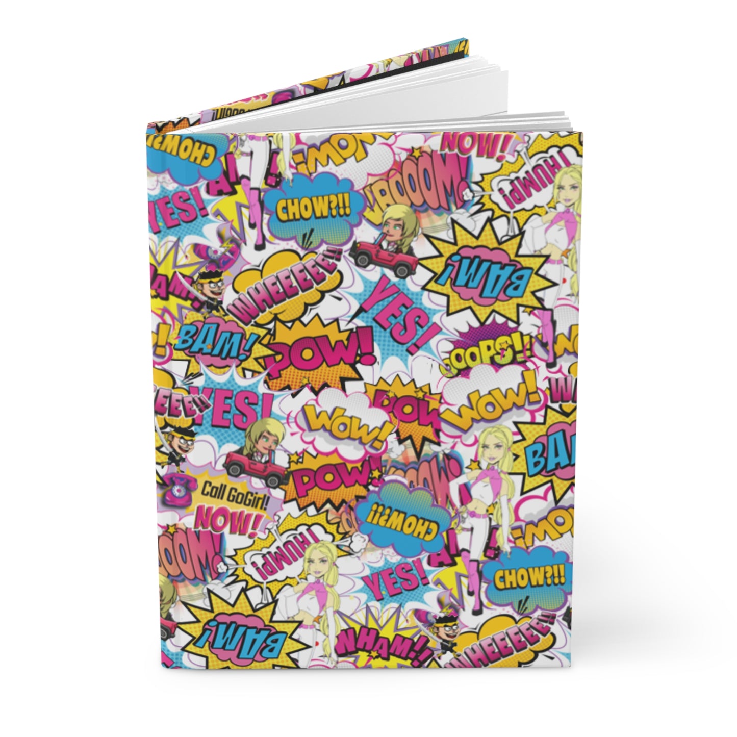 GoGirl Neenja Comic Hardcover Journal Matte