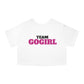 Team GoGirl Champion Women's Heritage Cropped T-Shirt