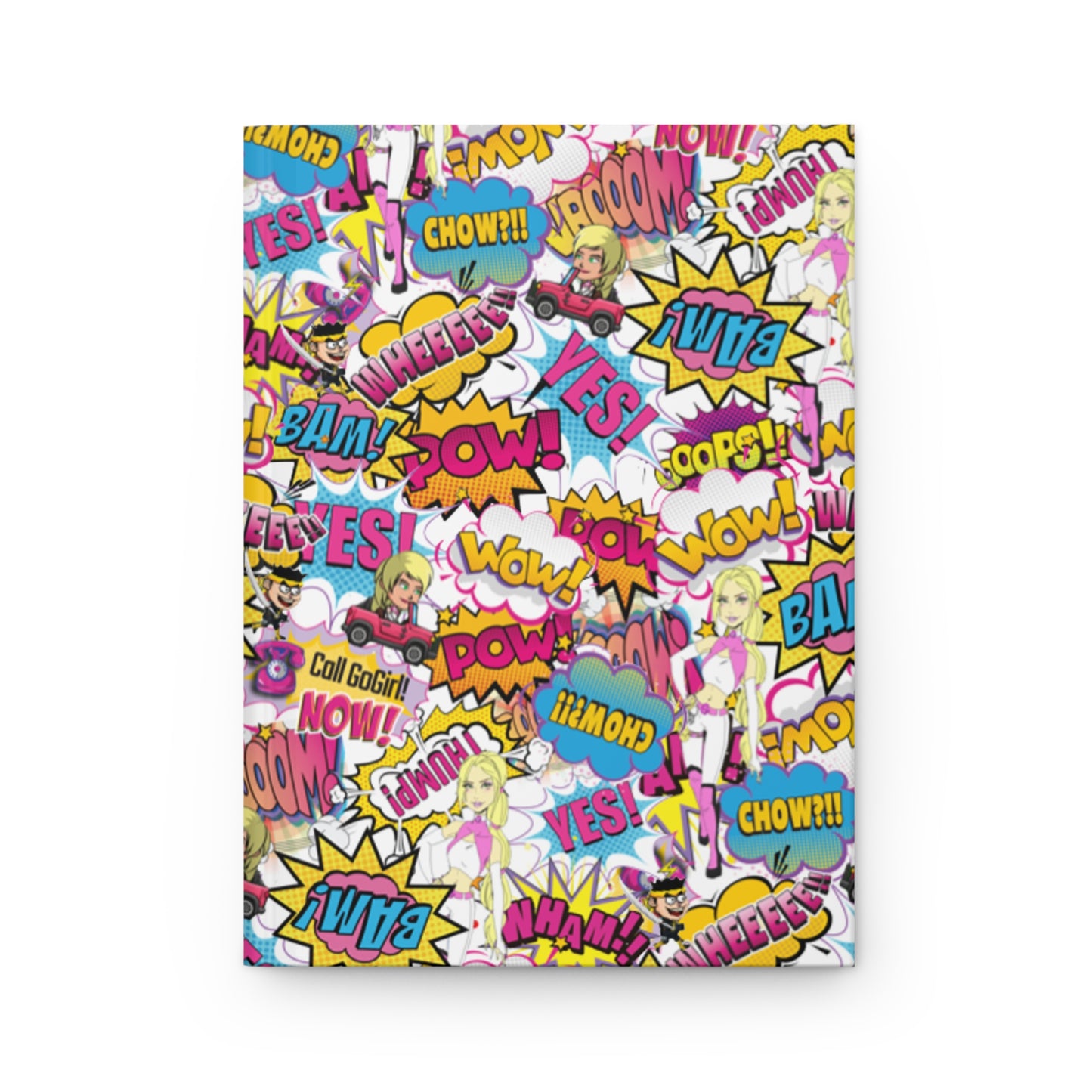 GoGirl Neenja Comic Hardcover Journal Matte