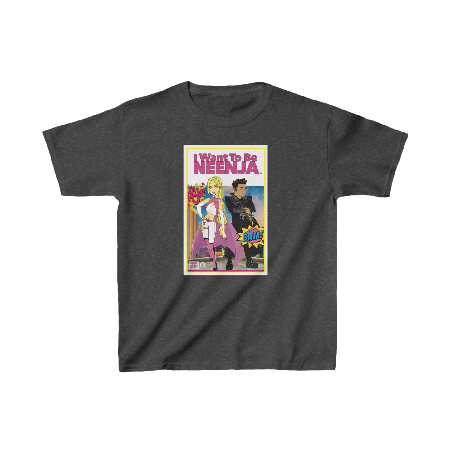 I Want To Be Neenja Kids Heavy Cotton™ Tee