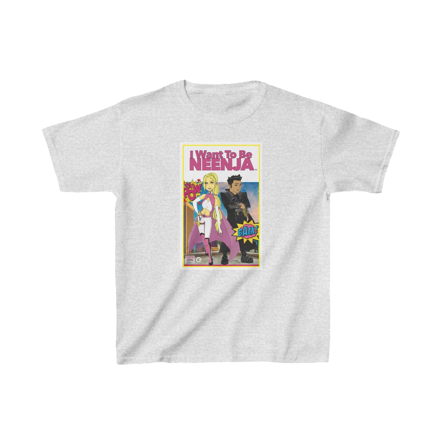 I Want To Be Neenja Kids Heavy Cotton™ Tee