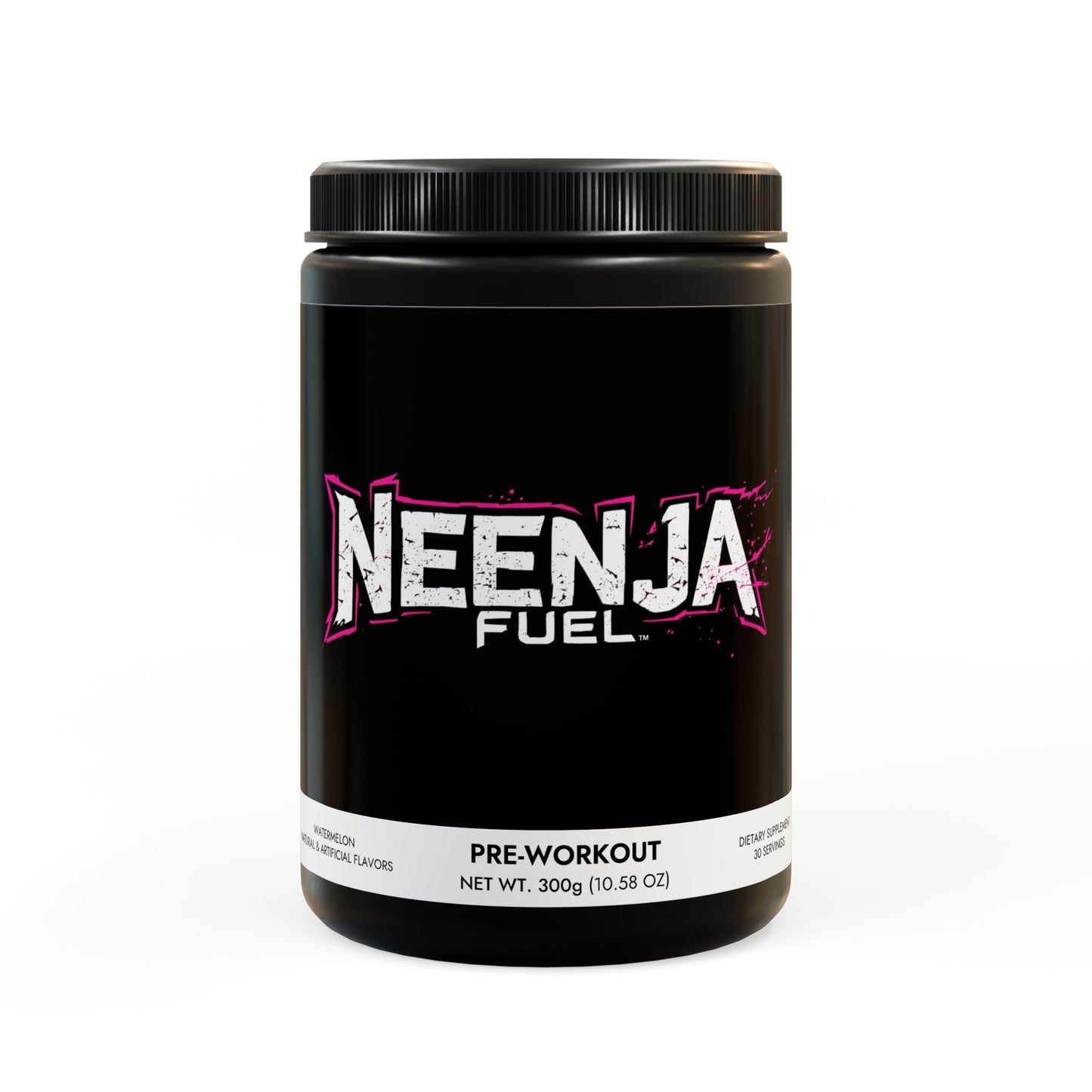 NEENJA FUEL Pre-Workout Supplement, Watermelon (300g, 10.58oz)