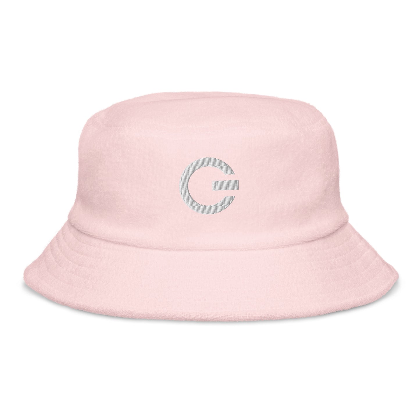 GoGirl unstructured terry cloth bucket hat