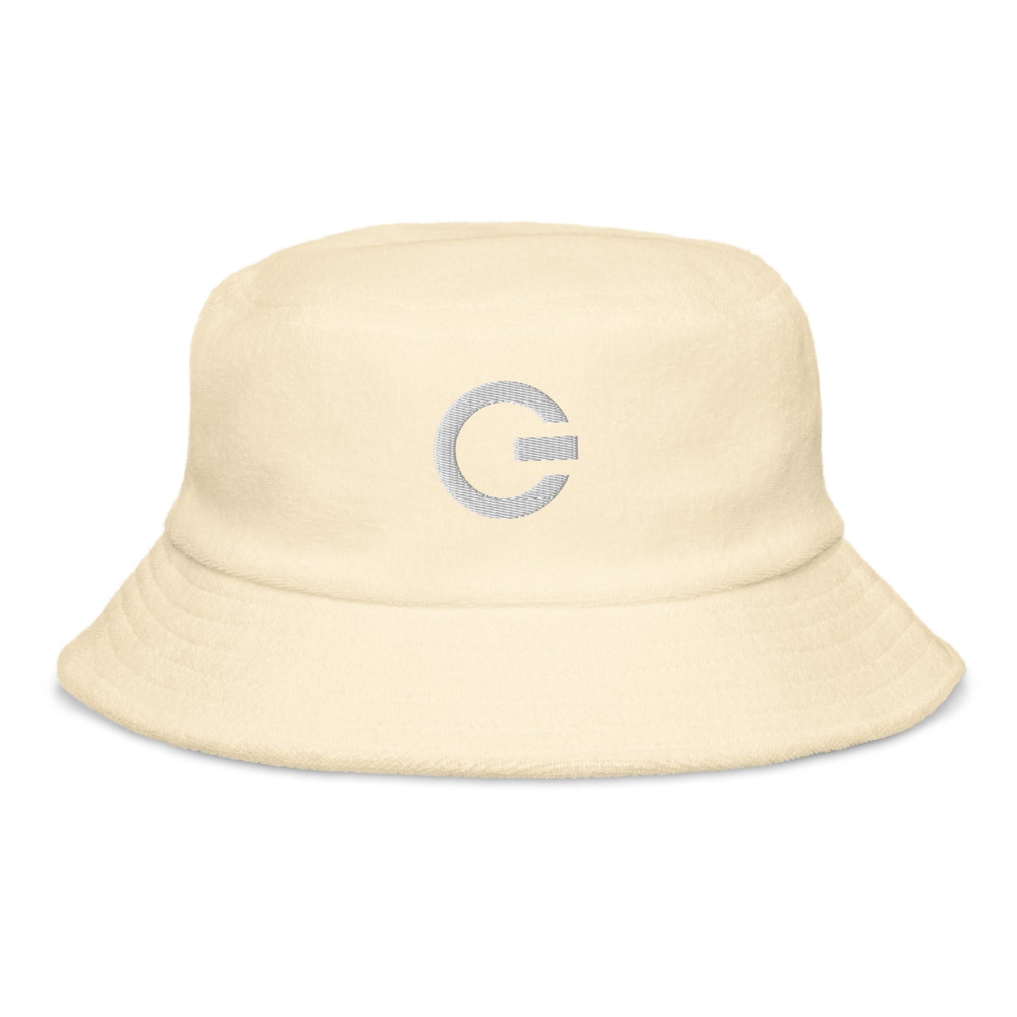 GoGirl unstructured terry cloth bucket hat